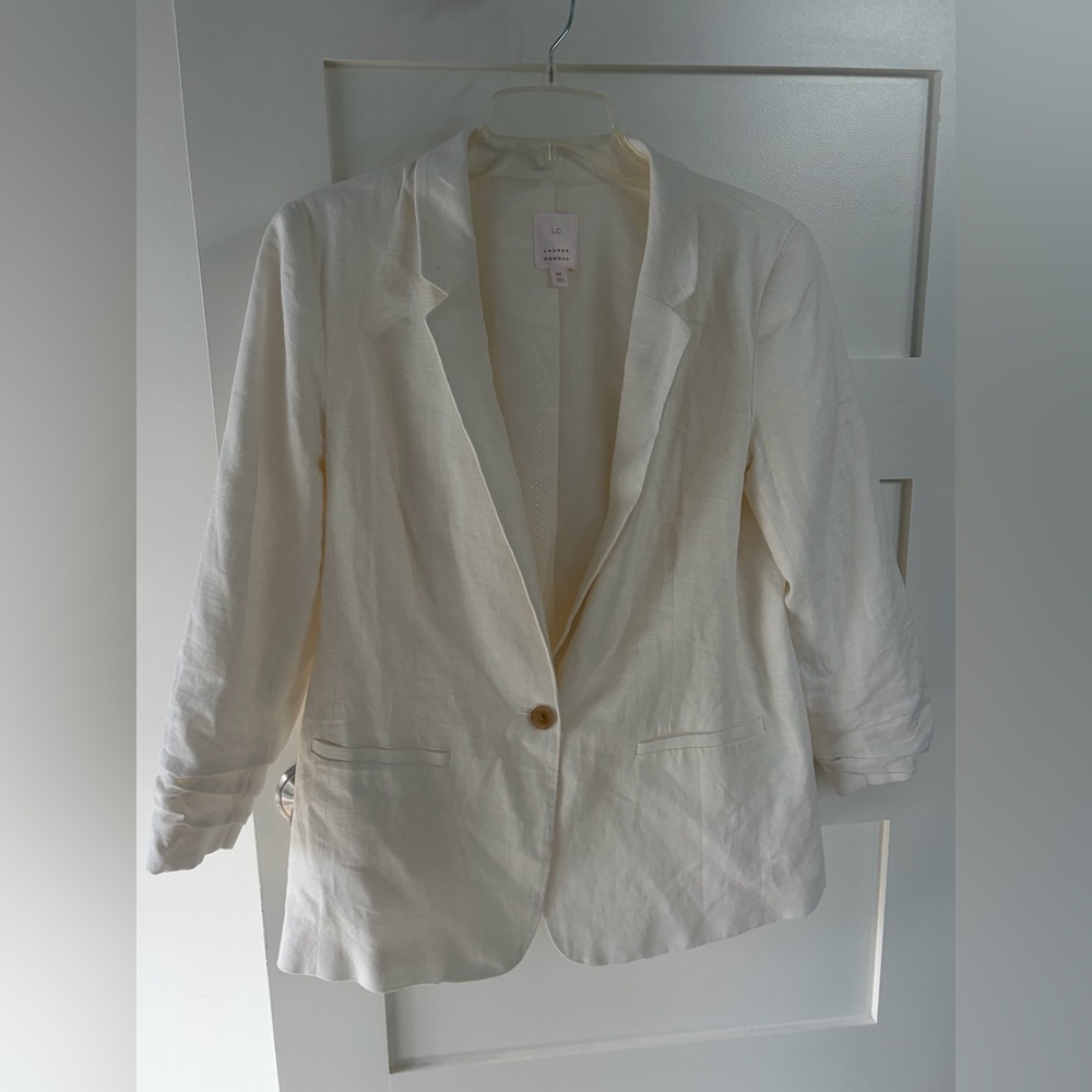Lauren Conrad Cream Blazer for Women